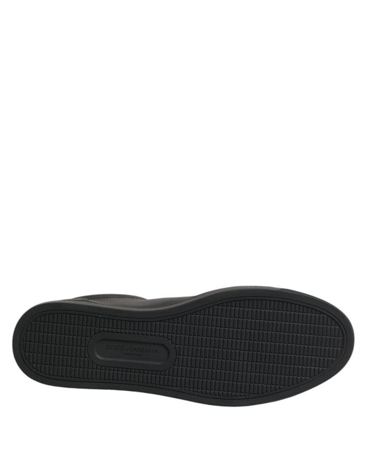 Dolce &amp; Gabbana Black Street Life Low Top Men Sneakers Shoes