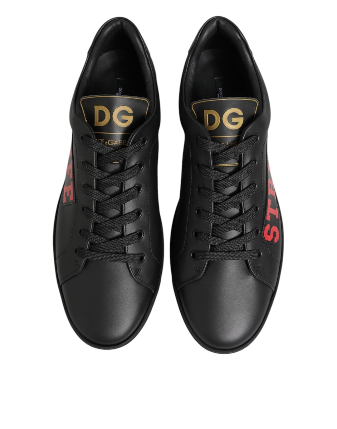 Dolce &amp; Gabbana Black Street Life Low Top Men Sneakers Shoes