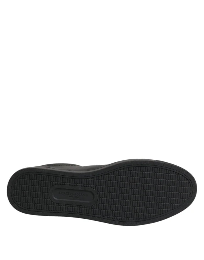 Dolce &amp; Gabbana Black Street Life Low Top Men Sneakers Shoes