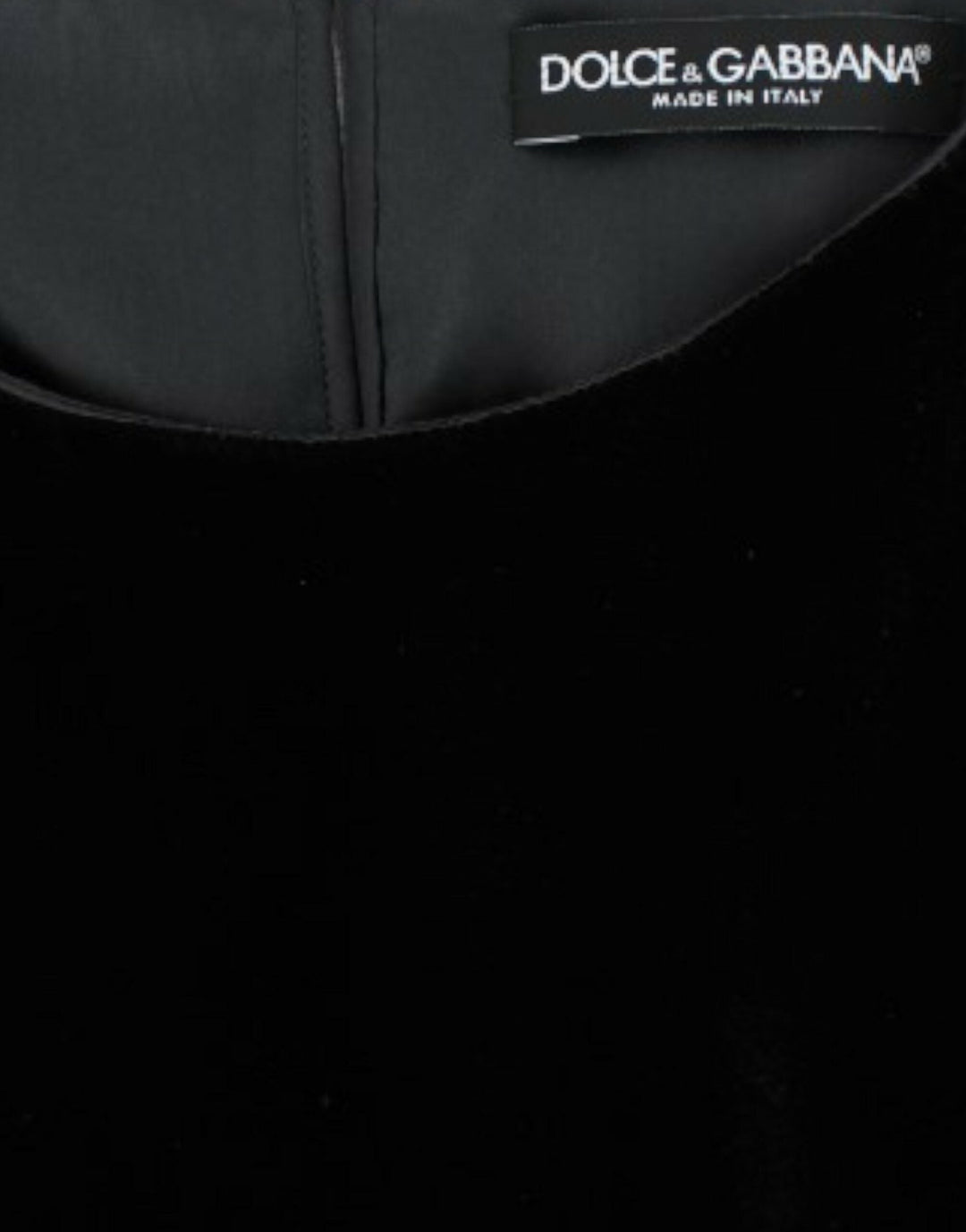 Dolce &amp; Gabbana Blouses - Women’s Black Velvet Shortsleeved Blouse