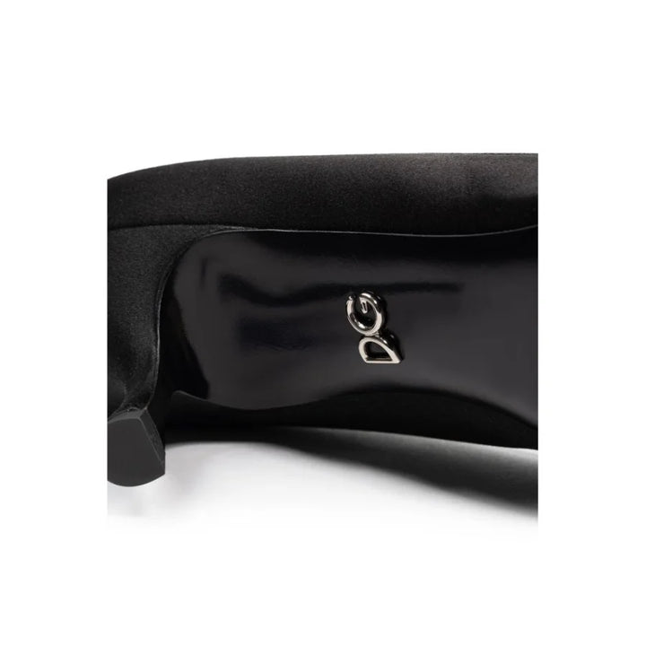 Dolce &amp; Gabbana Black Viscose Pumps