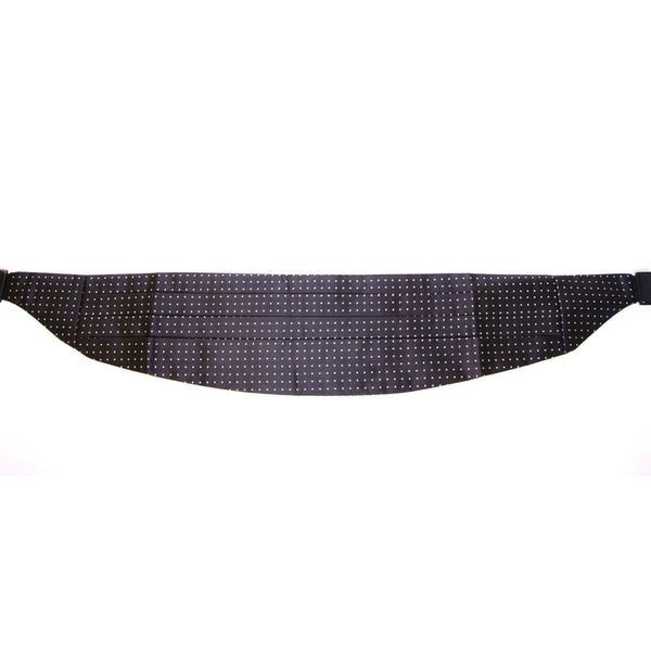 Dolce & Gabbana Black Waist Smoking Tuxedo Cummerbund Belt