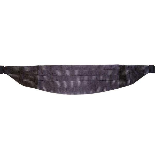 Dolce & Gabbana Black Waist Smoking Tuxedo Cummerbund Belt