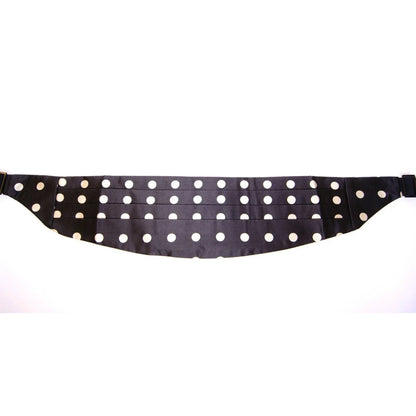 Dolce & Gabbana Black Waist Smoking Tuxedo Cummerbund Belt