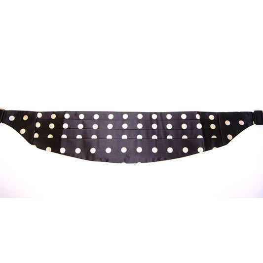 Dolce & Gabbana Black Waist Smoking Tuxedo Cummerbund Belt