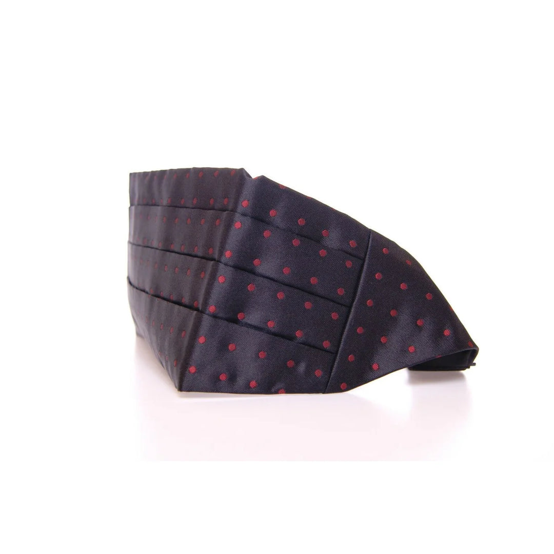 Dolce & Gabbana Black Waist Tuxedo Smoking Belt Cummerbund