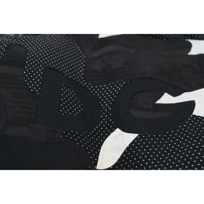 Dolce & Gabbana Black White Fur Shearling Full Zip Jacket