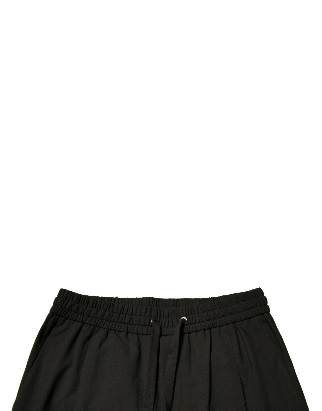 Dolce &amp; Gabbana Black Wool Jogger Jogging Pants