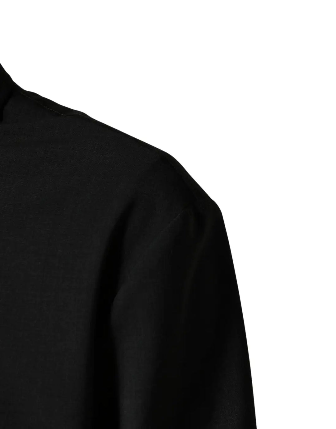 Dolce &amp; Gabbana Black Wool Logo Full Zip Men Bomber Jacket