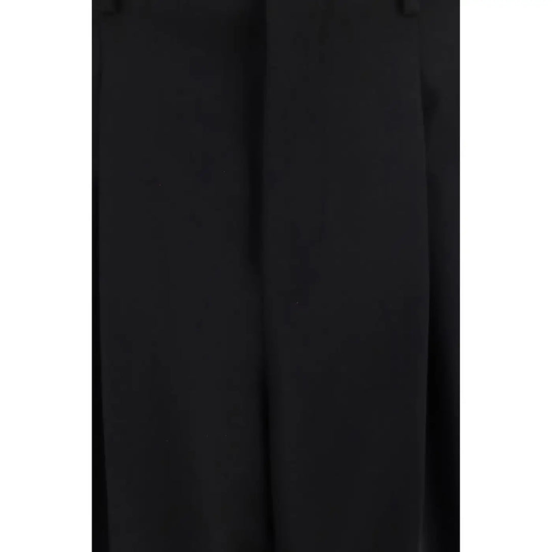 Dolce &amp; Gabbana Black Wool Oves Aries Dress Pants