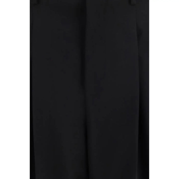 Dolce &amp; Gabbana Black Wool Oves Aries Dress Pants