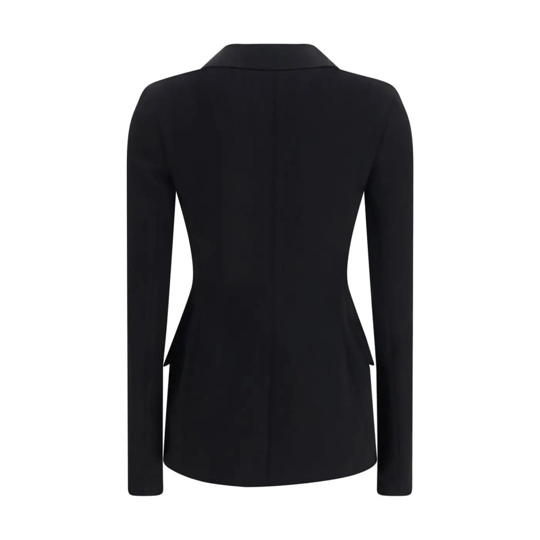 Dolce &amp; Gabbana Black Wool Oves Aries Full-length Jacket