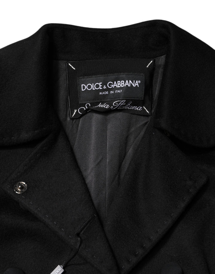 Dolce &amp; Gabbana Sport Jackets - Black Wool Sartoria Italiano Blazer Jacket
