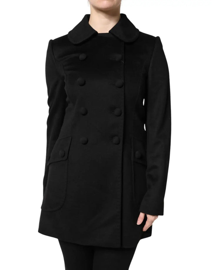 Dolce &amp; Gabbana Black Wool Sartoria Italiano Blazer Jacket