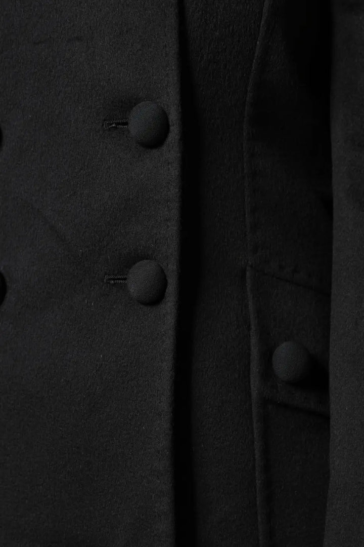 Dolce &amp; Gabbana Black Wool Sartoria Italiano Blazer Jacket