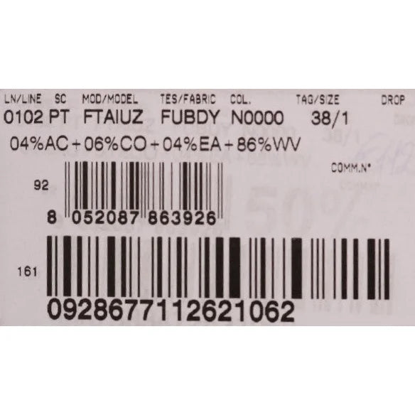 Dolce & Gabbana Black Wool Stretch Crystal Pants