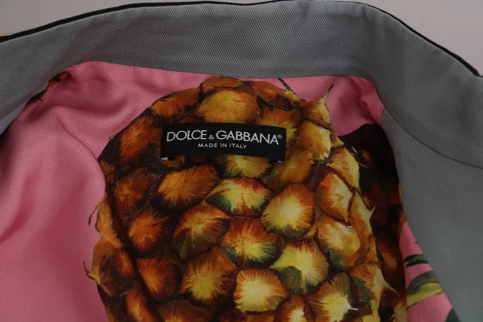 Dolce &amp; Gabbana Coats Jackets - Blue Button Crystal Embellished Cotton Jacket
