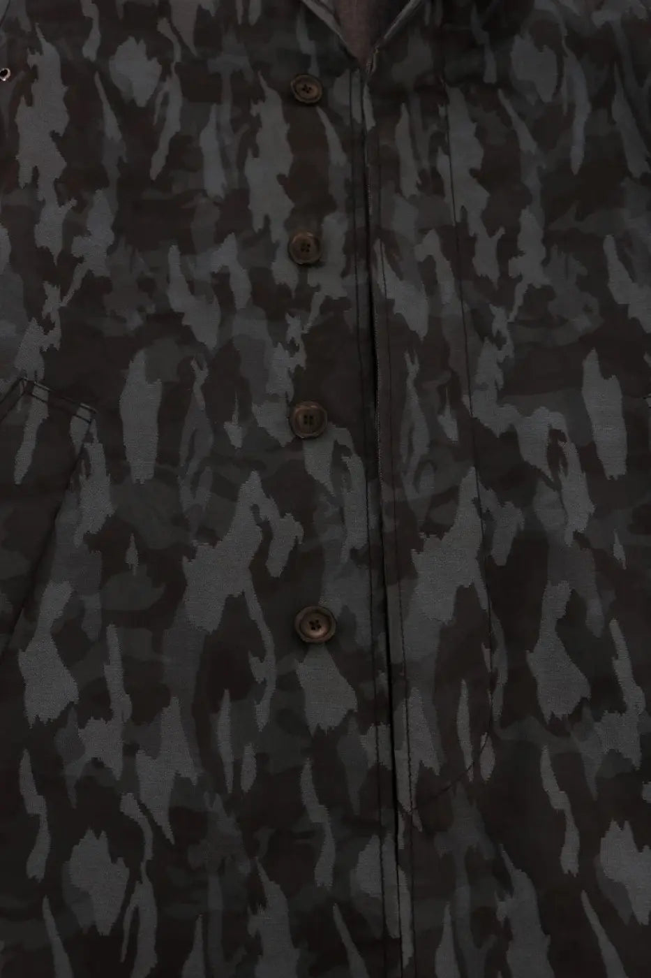 Dolce &amp; Gabbana Blue Camouflage Trench