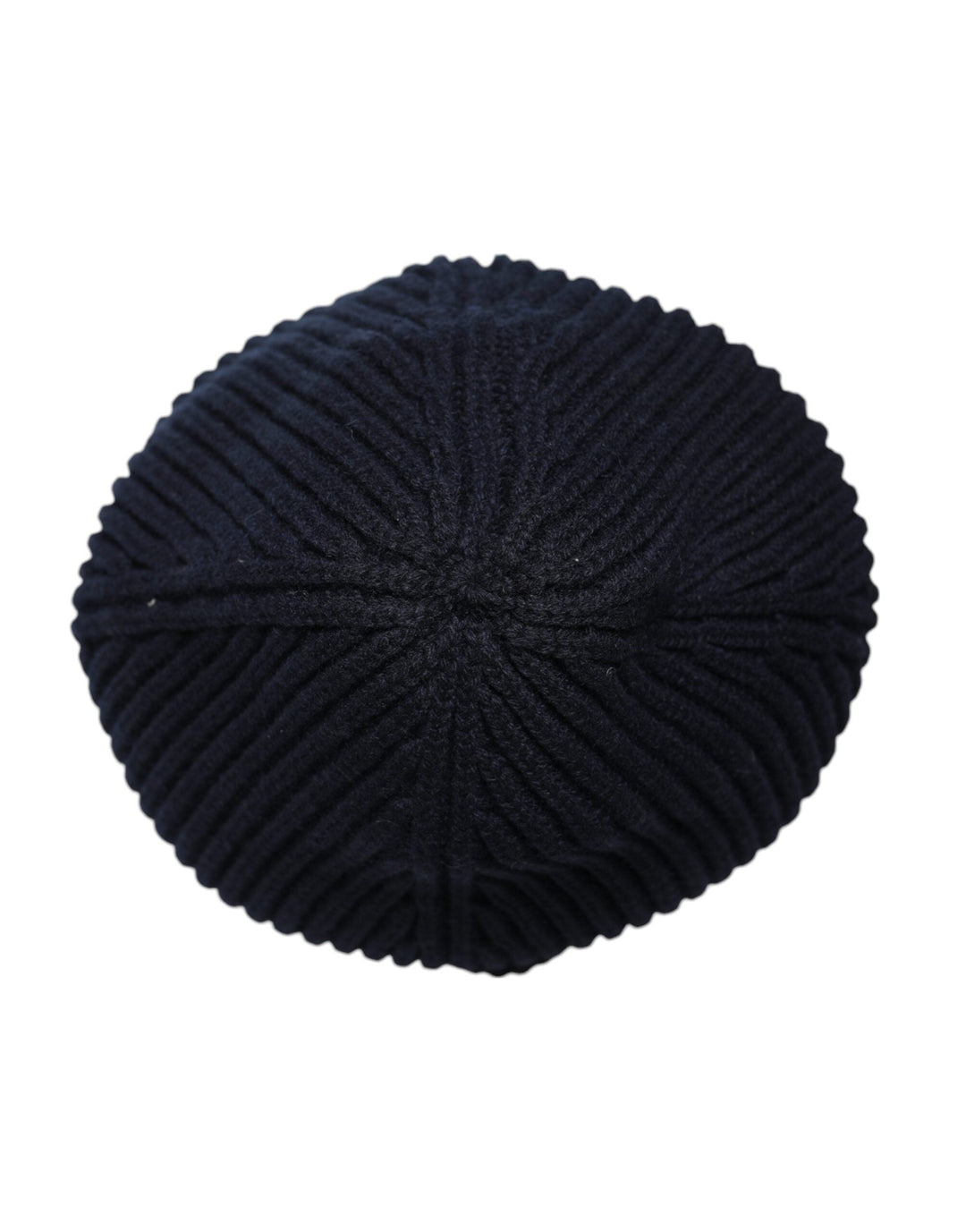 Dolce &amp; Gabbana Blue Cashmere Knitted Winter Beanie Hat
