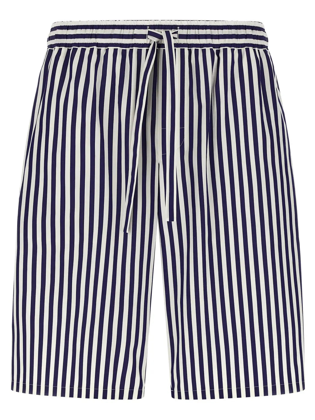 Dolce &amp; Gabbana Blue Cotton Bermuda Shorts
