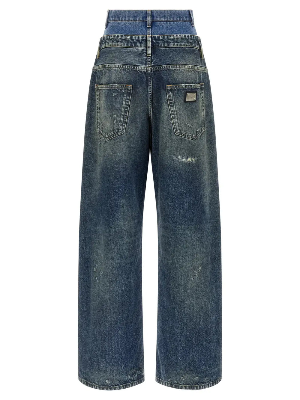 Dolce & Gabbana Blue Cotton Jeans Denim