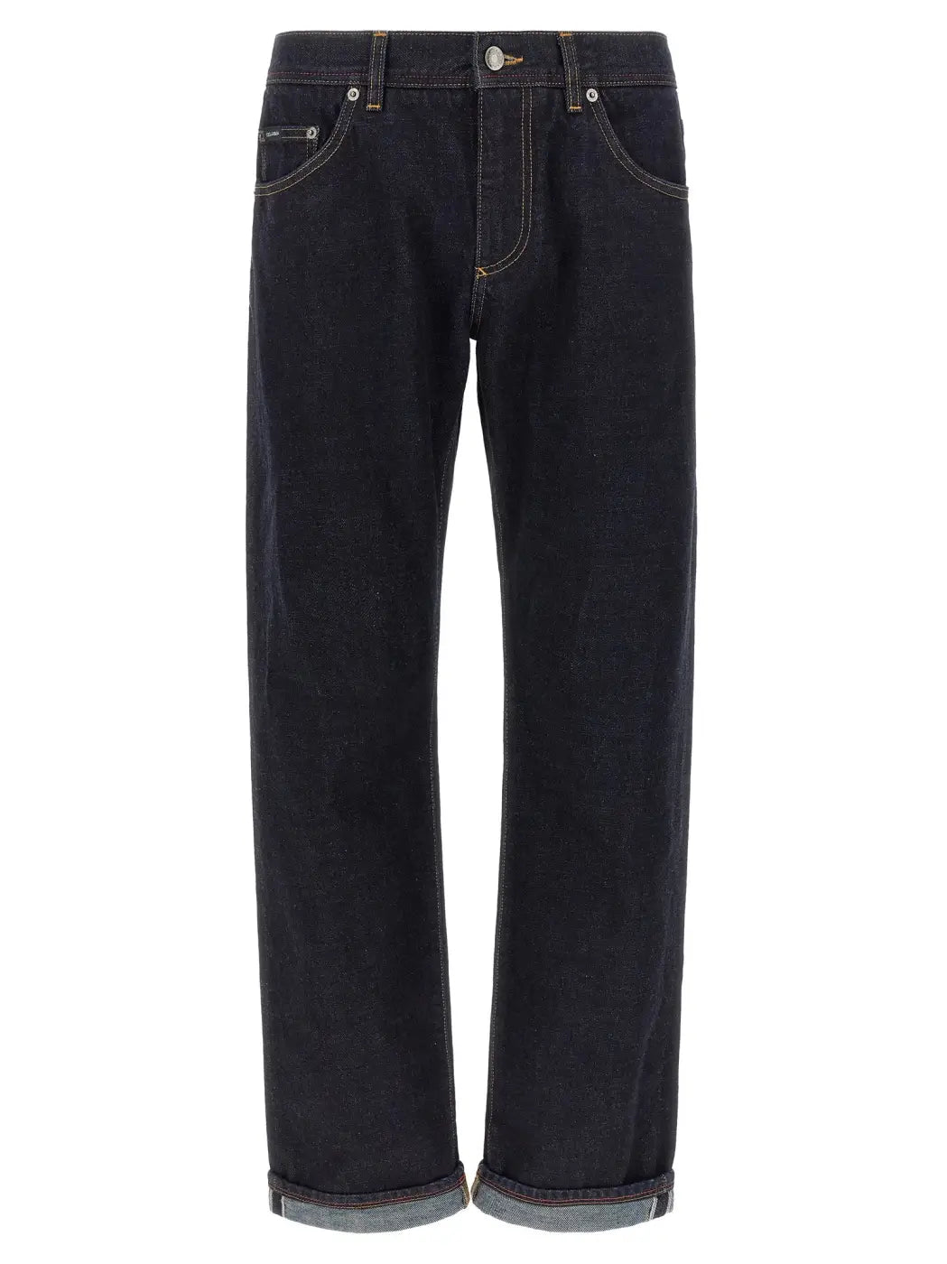 Dolce &amp; Gabbana Blue Cotton Jeans Denim