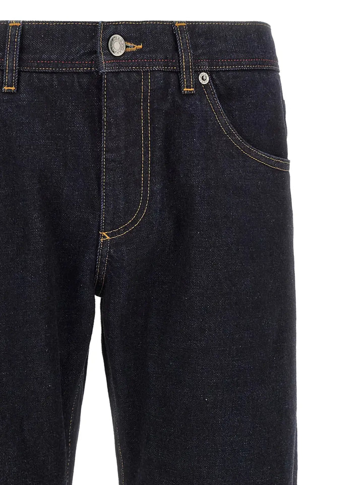 Dolce &amp; Gabbana Blue Cotton Jeans Denim