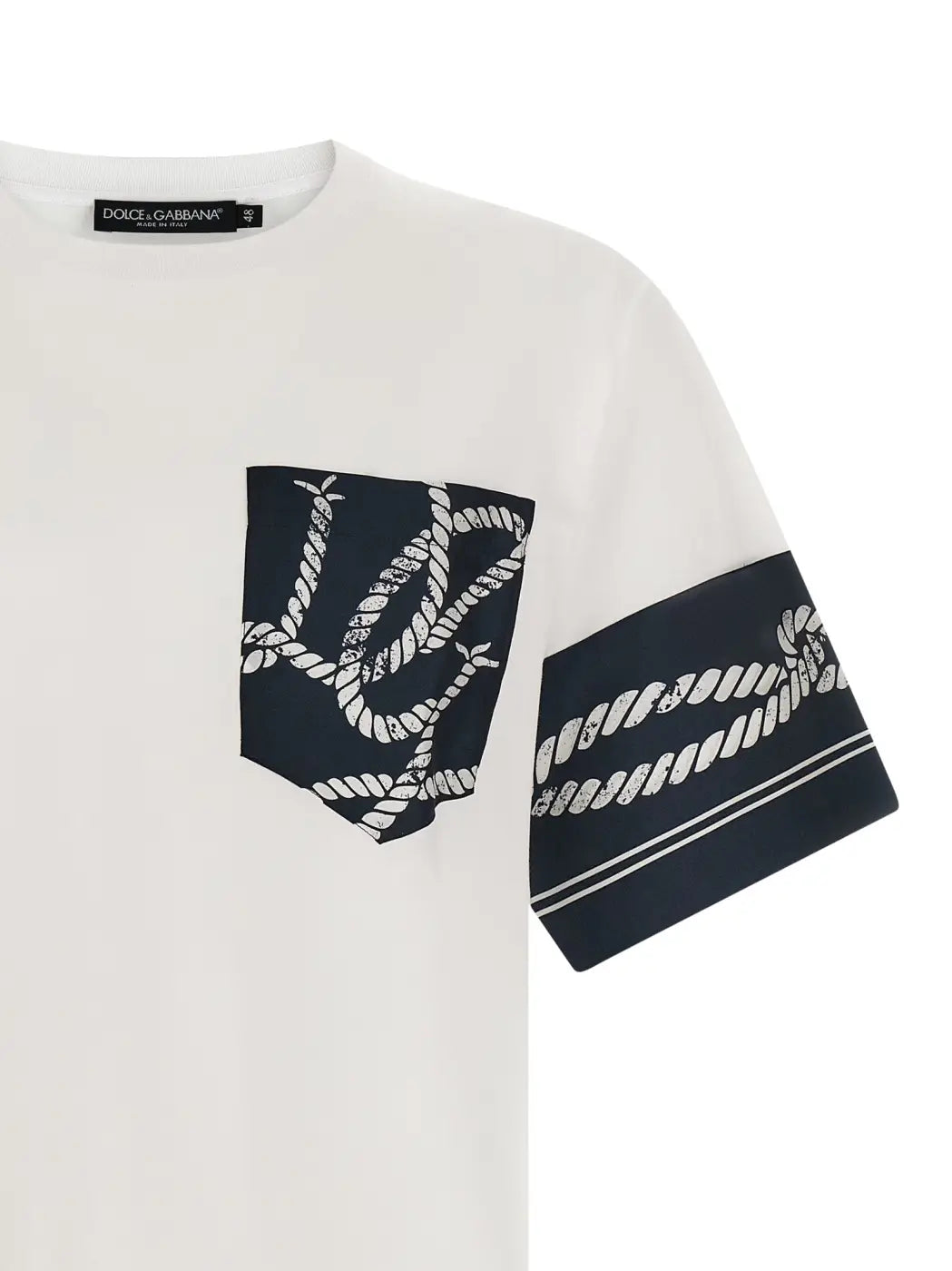 Dolce &amp; Gabbana Blue Cotton T-shirt