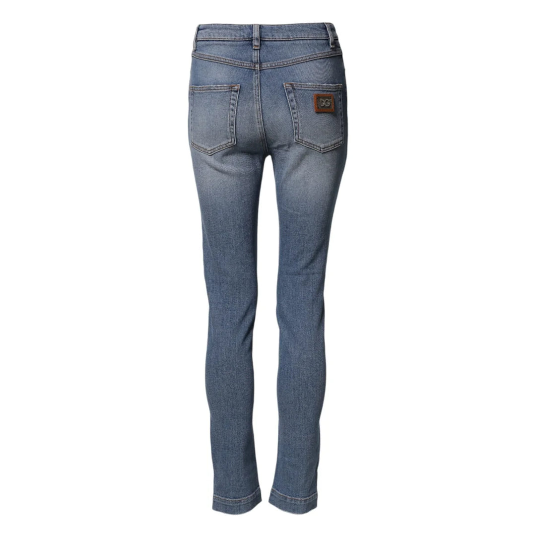 Dolce and Gabbana Blue Denim Jeans for Effortless Style &