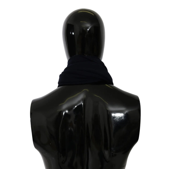 Dolce & Gabbana Blue #DGLovesLondon Wrap Shawl Wool Scarf