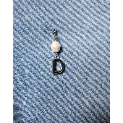 Dolce and Gabbana Blue Embellished Cotton Skinny Jeans &