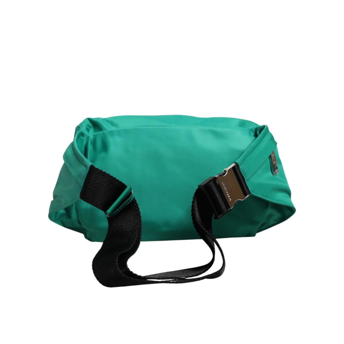 Dolce & Gabbana Blue Fanny Pack with Sleek Logo Plaque