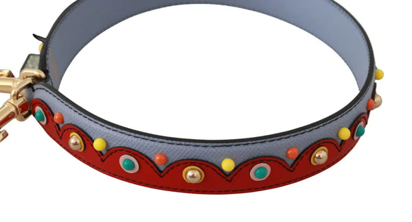 Dolce & Gabbana - Blue Handbag Accessory Leather Shoulder Strap