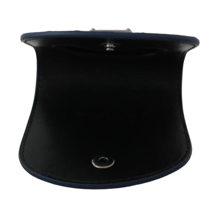 Dolce & Gabbana Blue Holder Pocket Wallet Exotic Skin Condom Case