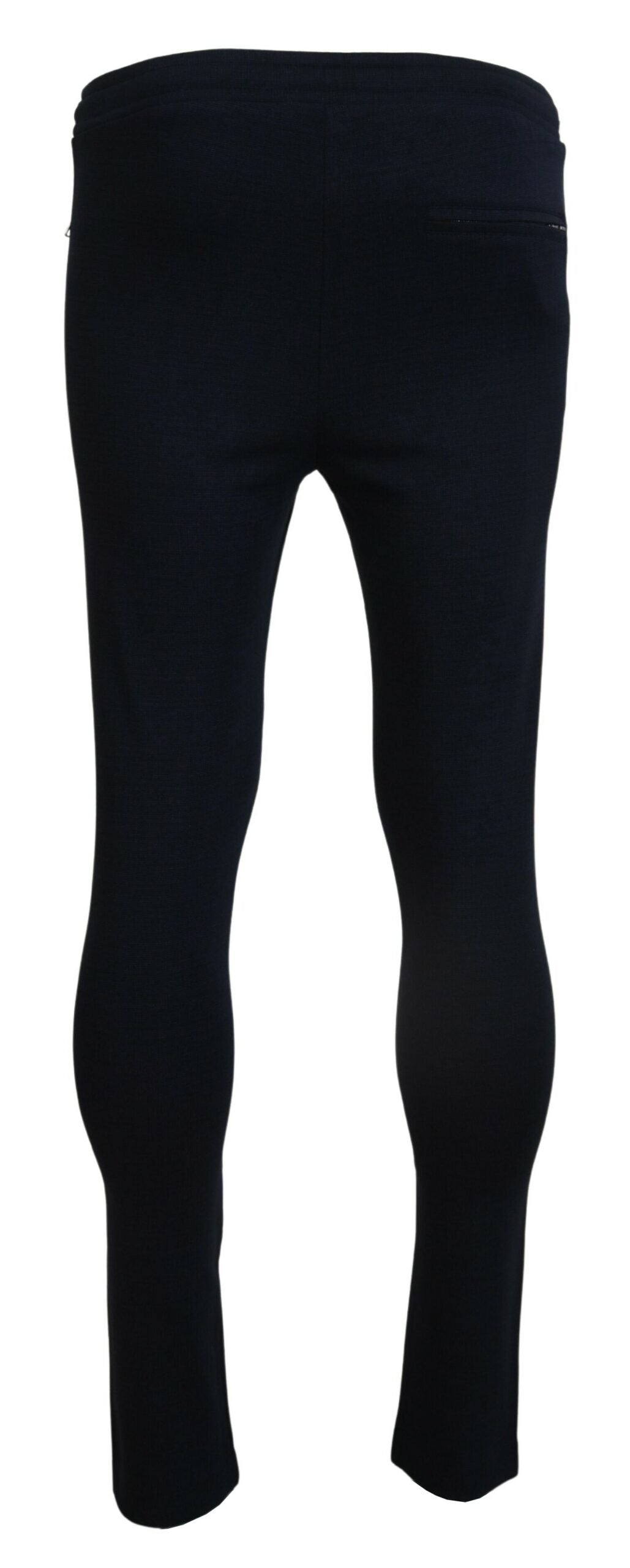 Dolce &amp; Gabbana Blue Mens Sport Cotton Sweatpants Pants