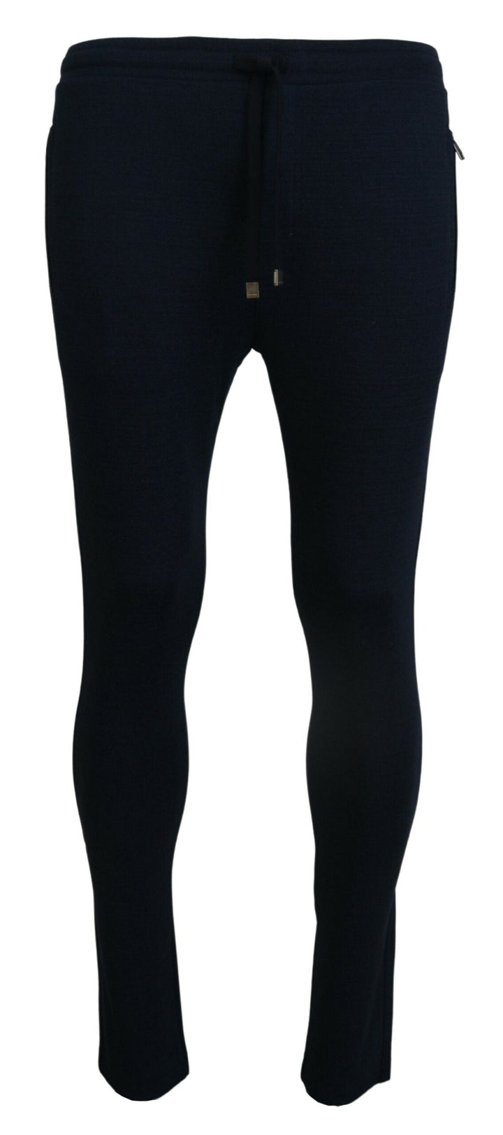 Dolce &amp; Gabbana Blue Mens Sport Cotton Sweatpants Pants