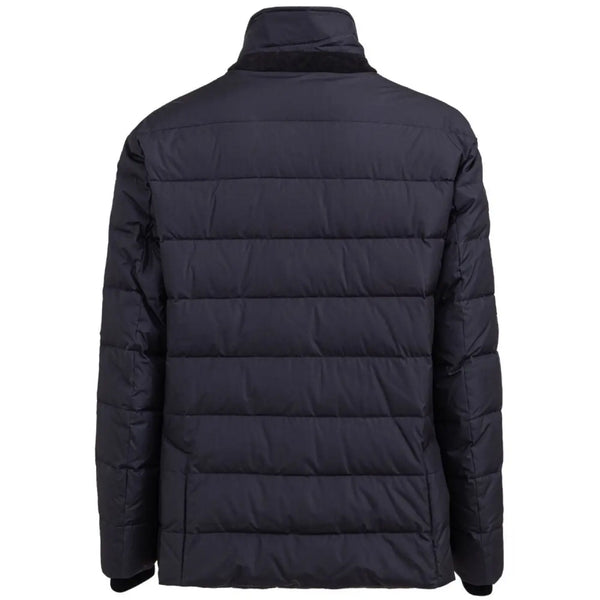 Dolce & Gabbana Blue Polyester Coat
