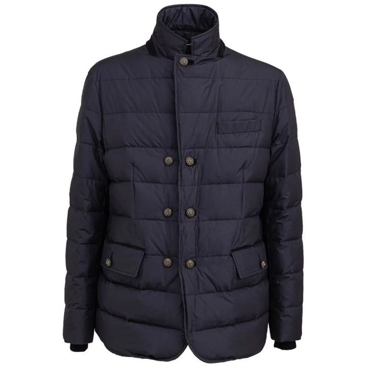Dolce &amp; Gabbana Blue Polyester Coat