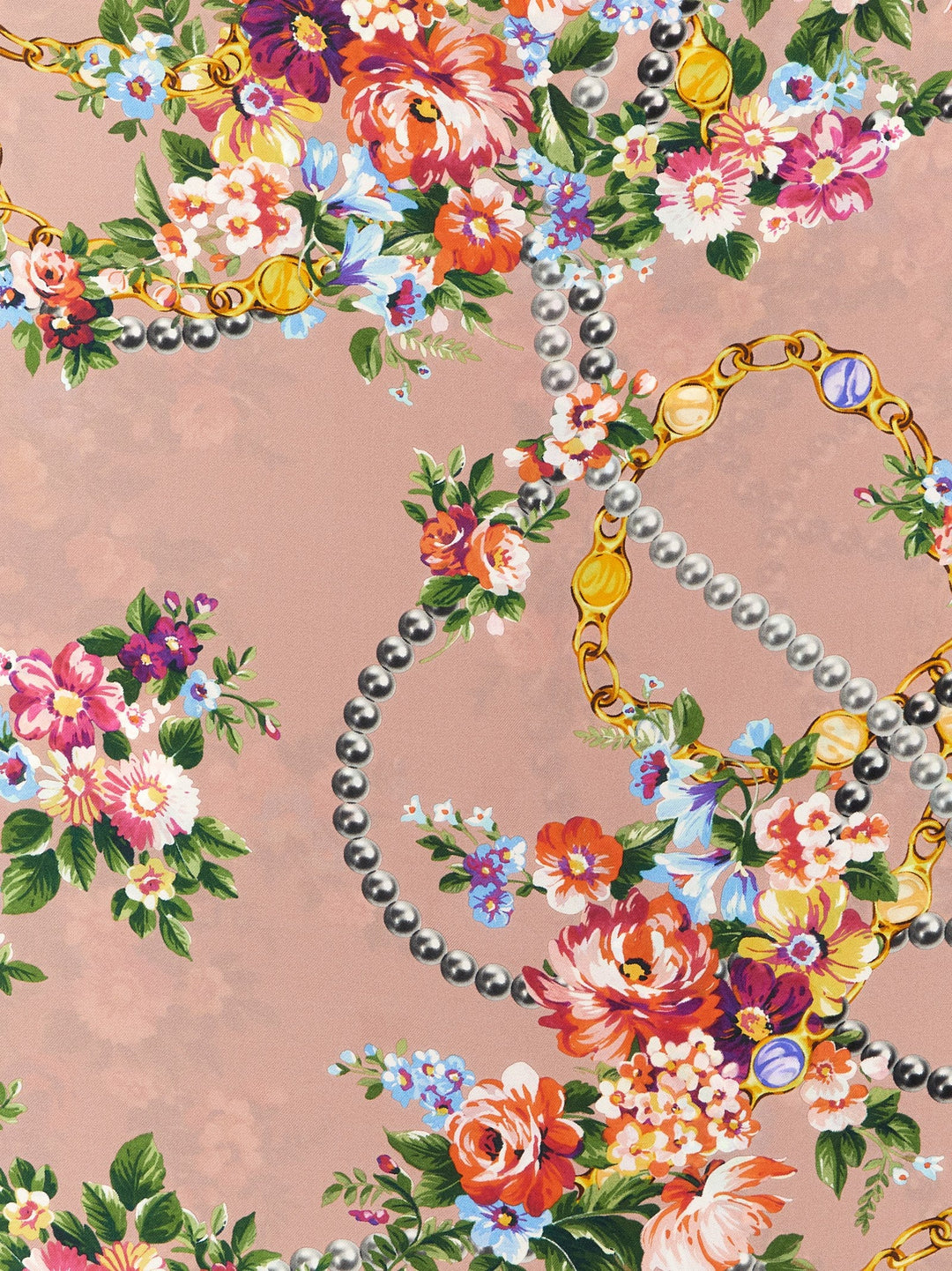 Dolce &amp; Gabbana Blue Silk Scarf