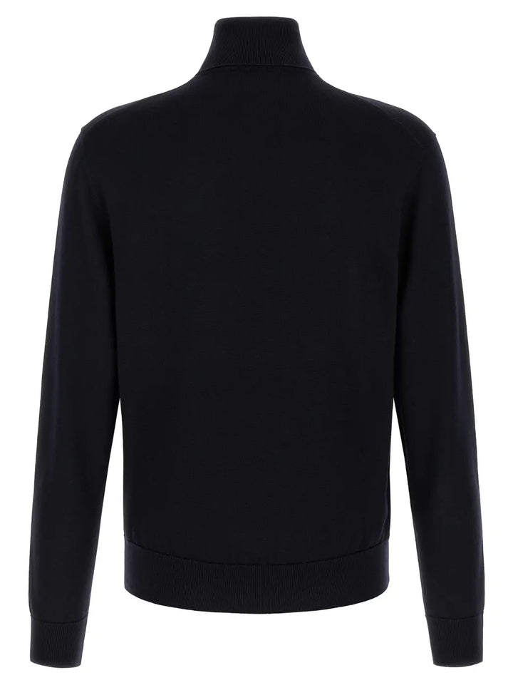 Dolce &amp; Gabbana Blue Virgin Wool Cardigan