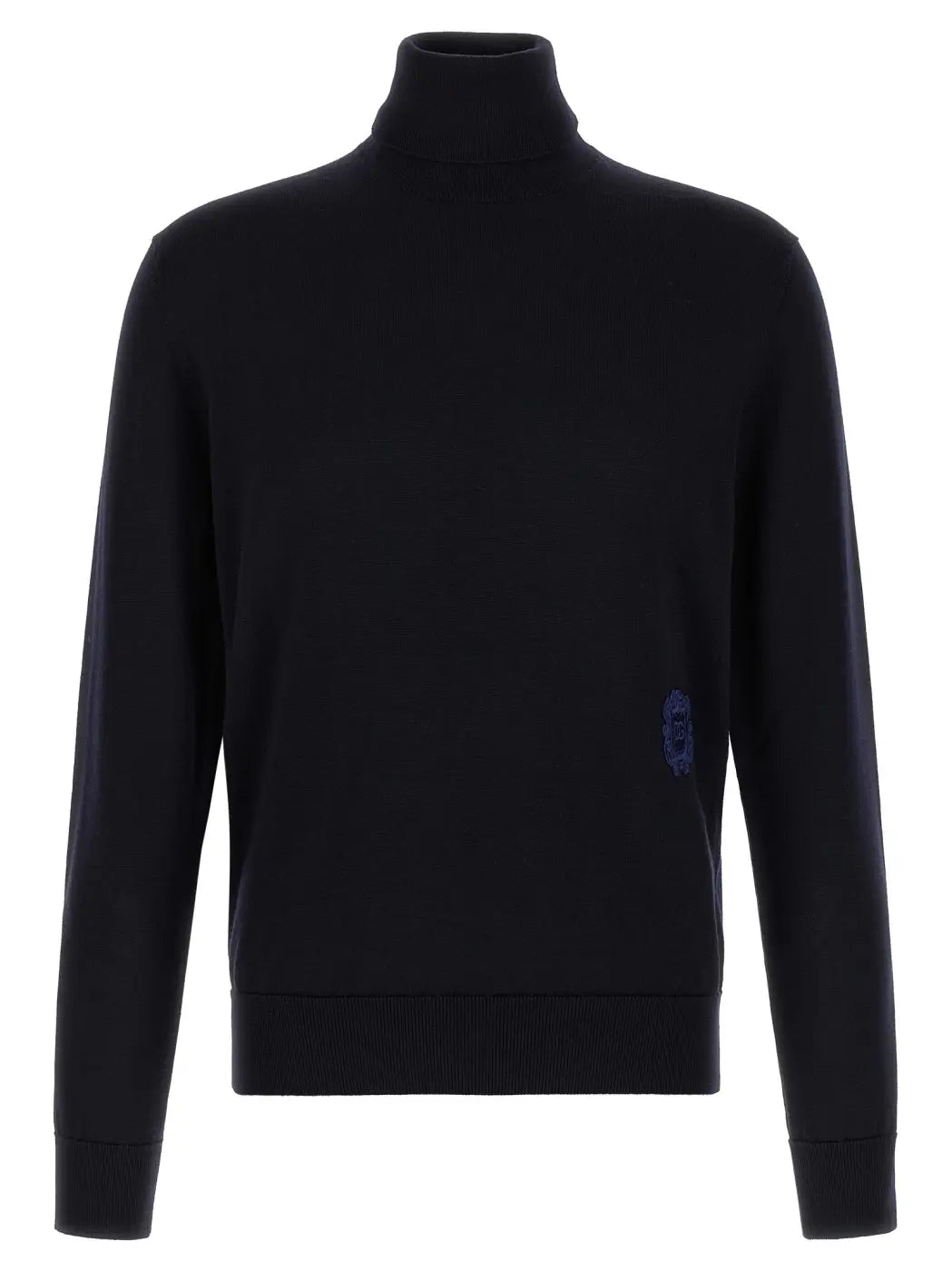 Dolce &amp; Gabbana Blue Virgin Wool Cardigan