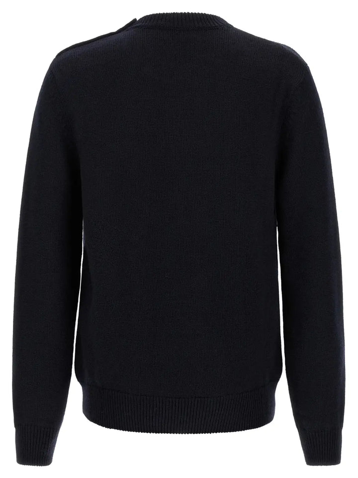 Dolce &amp; Gabbana Blue Virgin Wool Cardigan