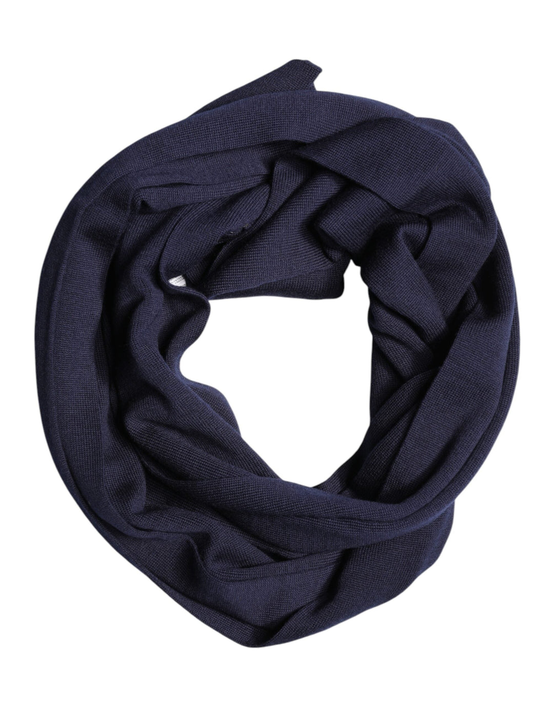 Dolce &amp; Gabbana Blue Wool Dg Loves London Neck Wrap Scarf