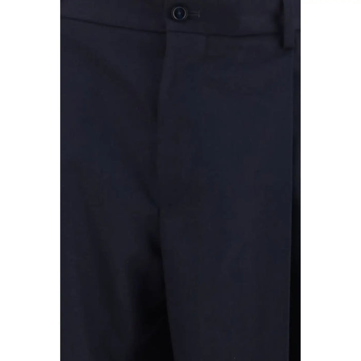 Men’s Dolce &amp; Gabbana Blue Wool Oves Aries Dress Pants