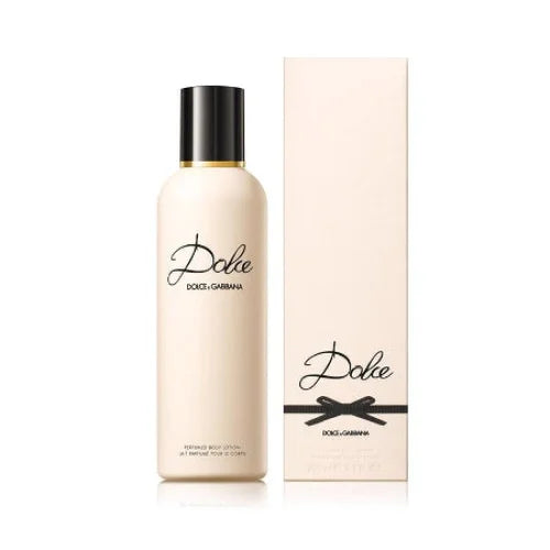Dolce women’s body lotion bottle