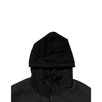 Dolce & Gabbana Bomber Hooded Jacket with DG Logo Plaque