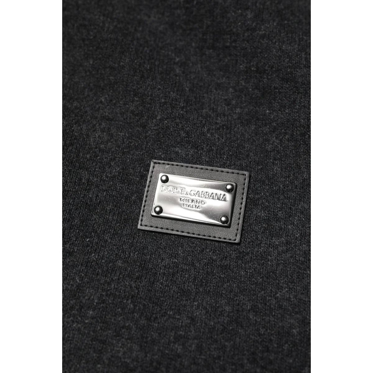 Dolce & Gabbana Bomber Hooded Jacket with DG Logo Plaque