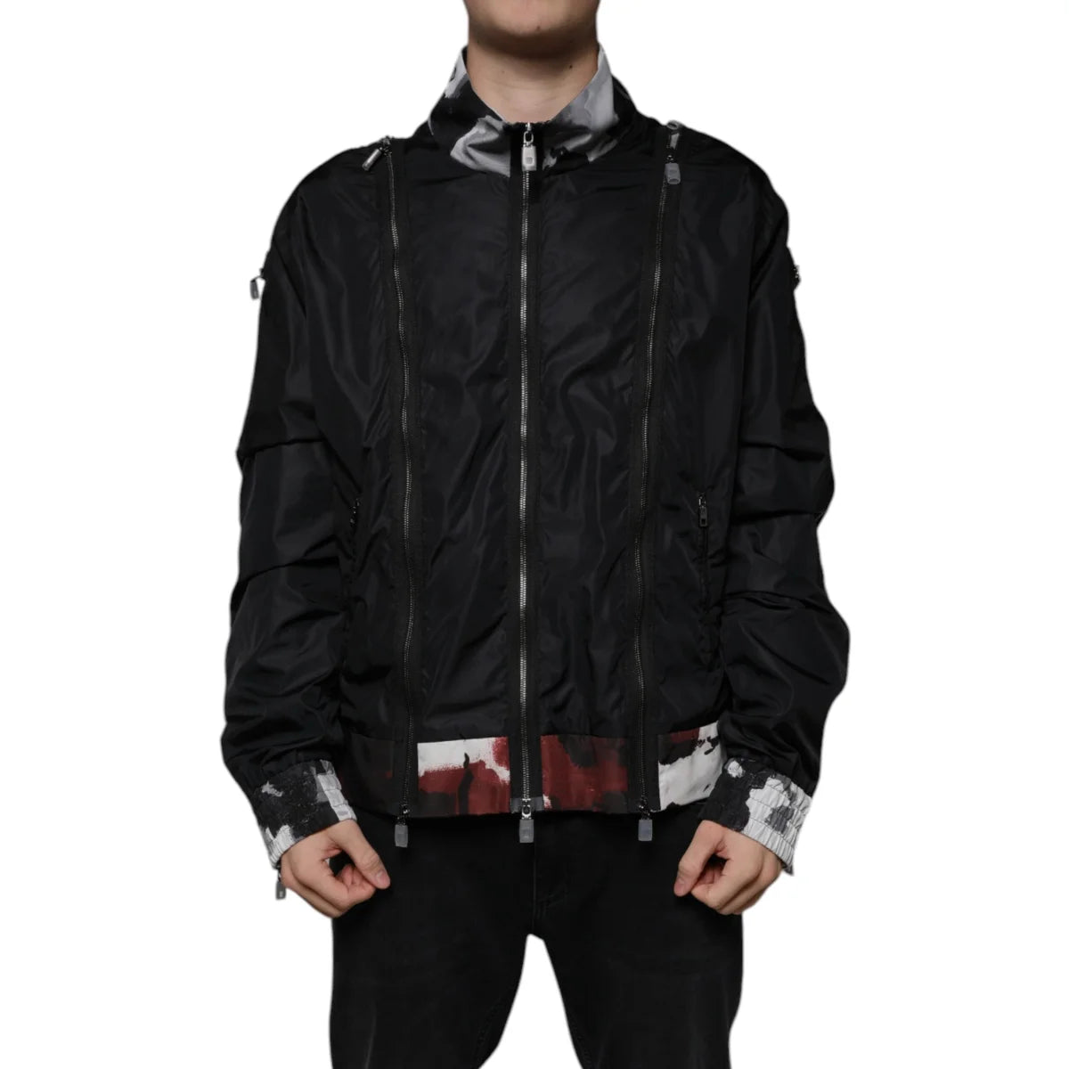 Dolce and Gabbana Bomber Jacket 100 Percent Authentic Full Zip &