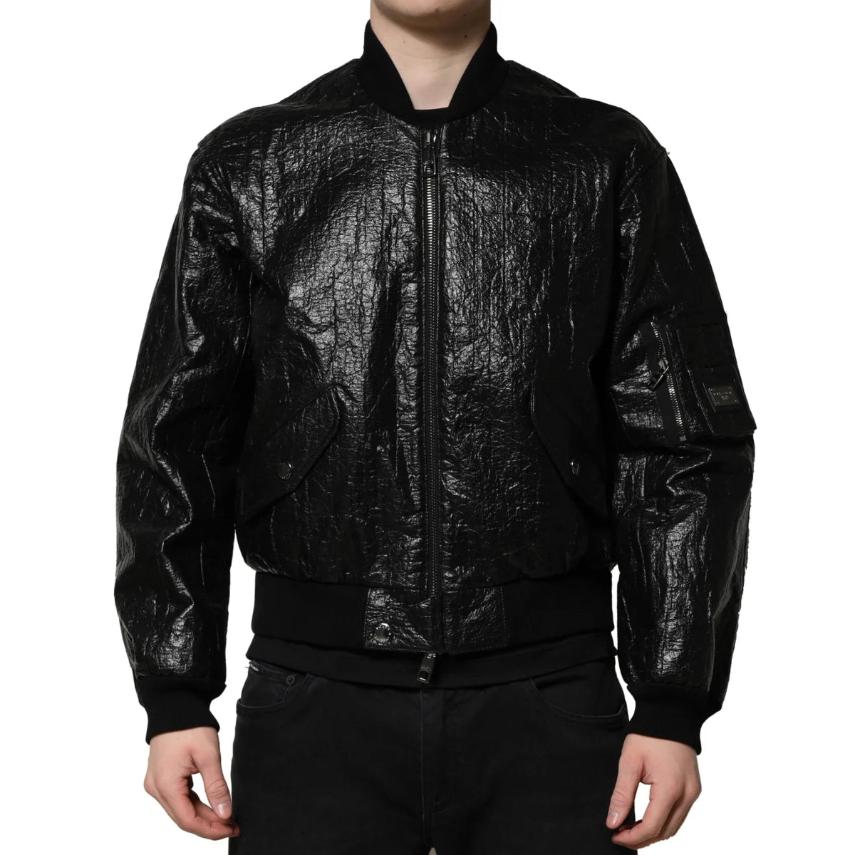 Dolce and Gabbana Bomber Jacket Authentic Luxury Style &