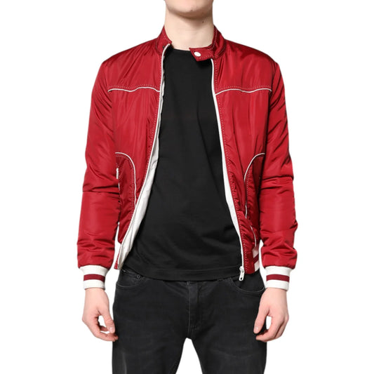 Dolce Gabbana Bomber Nylon Style Explosion Jacket &